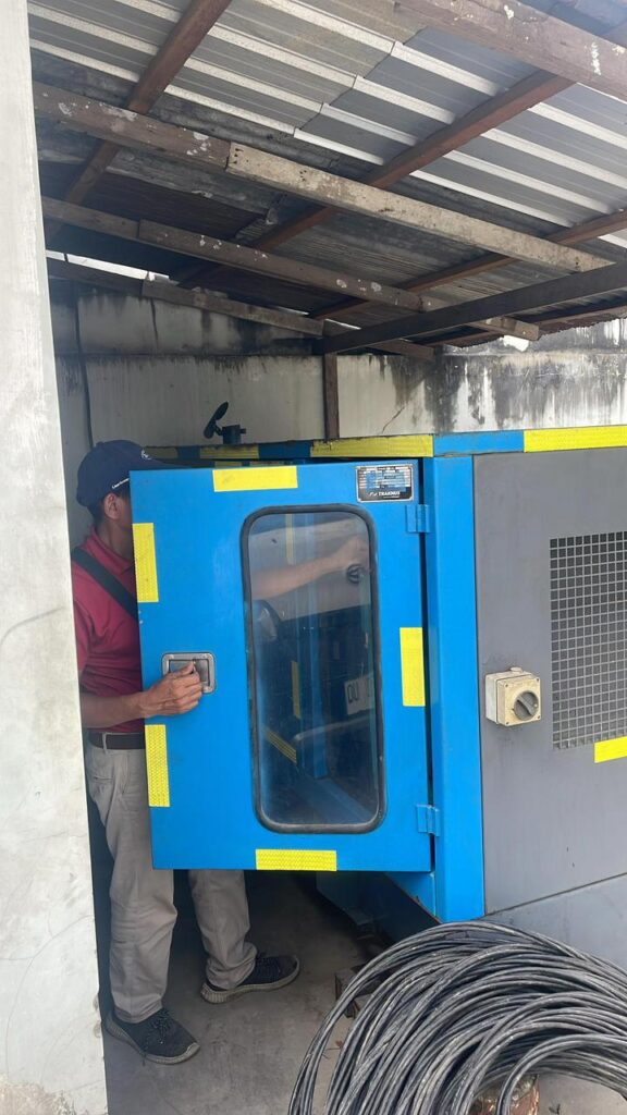 jual genset second samarinda 80 kva