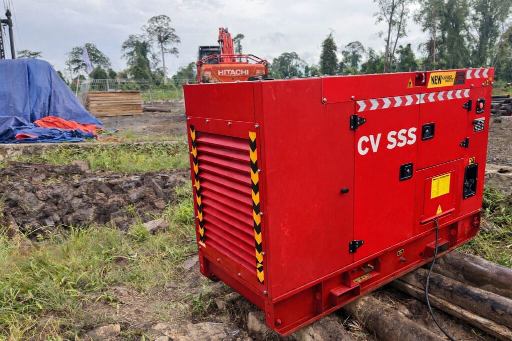penjualan genset 25 kVA di tarakan, kaltara