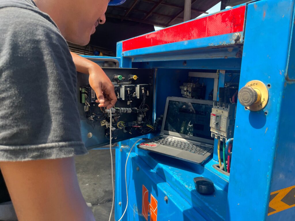 service modul electrical genset