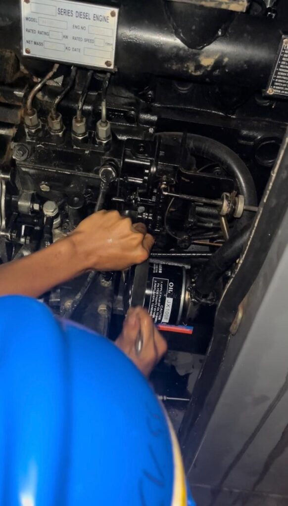 servis genset samboja 60 kva isuzu