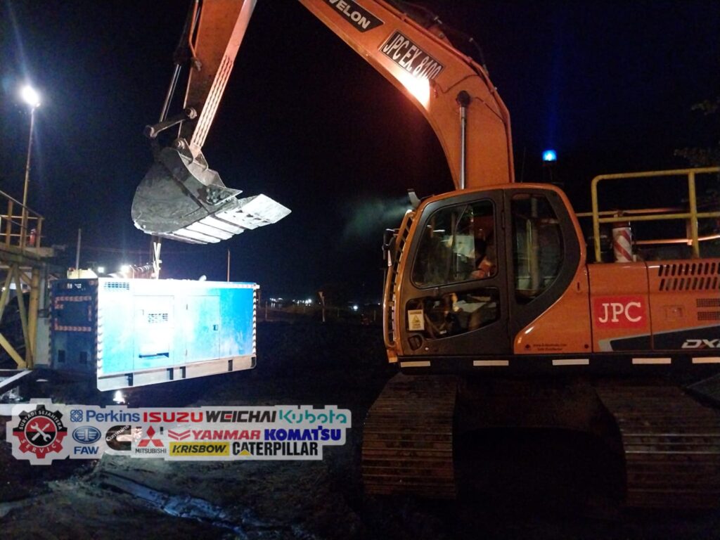 sewa genset tenggarong 80 kVA